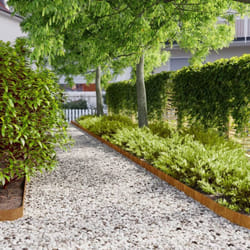 Vidaxl - Bordures de pelouse 10 pcs 10x103 cm acier corten flexible