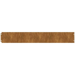 vidaXL Bordures de pelouse 10 pcs 15x103 cm acier corten flexible