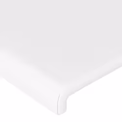 VidaXL 345733 tête de lit et pied de lit Blanc - Vue supplémentaire 4