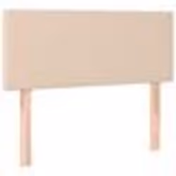 vidaXL Tête de lit Cappuccino 80x5x78/88 cm Similicuir