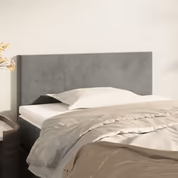 VidaXL 345738 tête de lit et pied de lit Gris clair