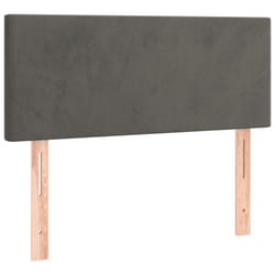 VidaXL 345739 tête de lit et pied de lit Gris foncé