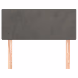 VidaXL 345739 tête de lit et pied de lit Gris foncé