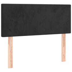 VidaXL 345740 tête de lit et pied de lit Noir