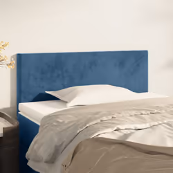 VidaXL 345742 tête de lit et pied de lit Bleu foncé