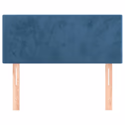 VidaXL 345742 tête de lit et pied de lit Bleu foncé