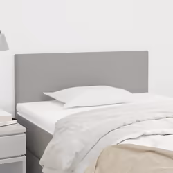 VidaXL 345744 tête de lit et pied de lit Gris clair
