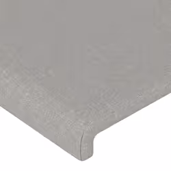 VidaXL 345744 tête de lit et pied de lit Gris clair - Vue supplémentaire 4