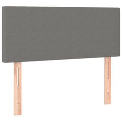 VidaXL 345745 tête de lit et pied de lit Gris foncé