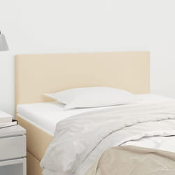 Vidaxl - Tête de lit Crème 90x5x78/88 cm Tissu