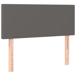 VidaXL 345756 tête de lit et pied de lit Gris
