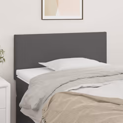 VidaXL 345756 tête de lit et pied de lit Gris
