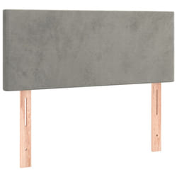 VidaXL 345758 tête de lit et pied de lit Gris clair