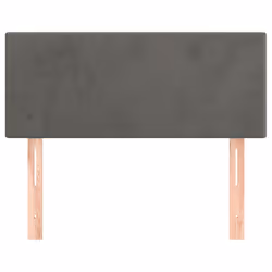 VidaXL 345759 tête de lit et pied de lit Gris foncé