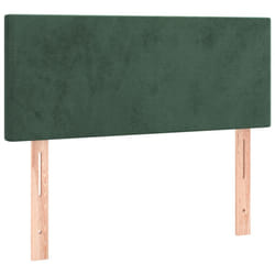 VidaXL 345761 tête de lit et pied de lit Vert foncé