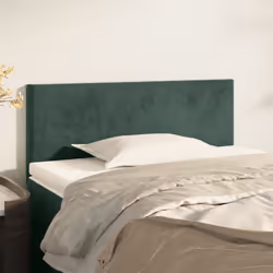 VidaXL 345761 tête de lit et pied de lit Vert foncé