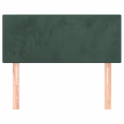 VidaXL 345761 tête de lit et pied de lit Vert foncé