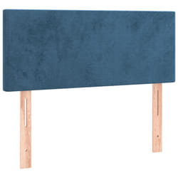 VidaXL 345762 tête de lit et pied de lit Bleu foncé