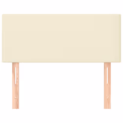 VidaXL 345774 tête de lit et pied de lit Crème