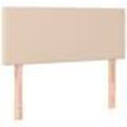 vidaXL Tête de lit Cappuccino 100x5x78/88 cm Similicuir