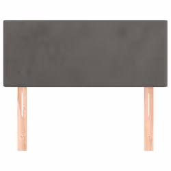 VidaXL 345779 tête de lit et pied de lit Gris foncé