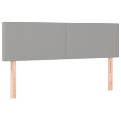 VidaXL 345784 tête de lit et pied de lit Gris clair