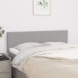 VidaXL 345784 tête de lit et pied de lit Gris clair