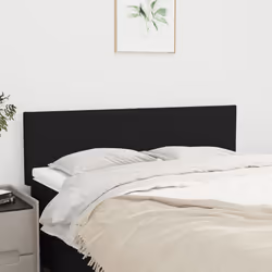 VidaXL 345786 tête de lit et pied de lit Noir