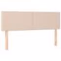 vidaXL Têtes de lit 2 pcs Cappuccino 72x5x78/88 cm Similicuir
