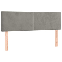 VidaXL 345798 tête de lit et pied de lit Gris clair