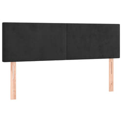VidaXL 345800 tête de lit et pied de lit Noir