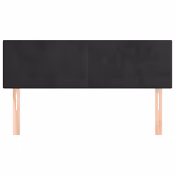 VidaXL 345800 tête de lit et pied de lit Noir