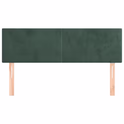 VidaXL 345801 tête de lit et pied de lit Vert foncé