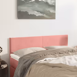VidaXL 345803 tête de lit et pied de lit Rose