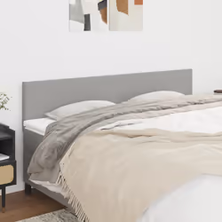 VidaXL 345804 tête de lit et pied de lit Gris clair