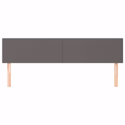 VidaXL 345816 tête de lit et pied de lit Gris
