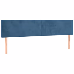 VidaXL 345822, Bleu foncé, Polyester, Bois, 1600 mm, 78 cm, 88 cm, 50 mm
