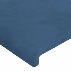 VidaXL 345822 tête de lit et pied de lit Bleu foncé - Vue supplémentaire 4