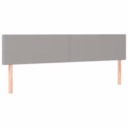 VidaXL 345824, Gris clair, Polyester, Bois, 1800 mm, 78 cm, 88 cm, 50 mm