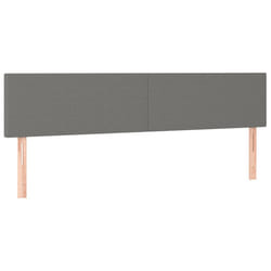 VidaXL 345825 tête de lit et pied de lit Gris foncé