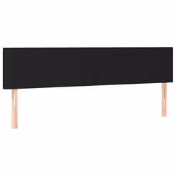 VidaXL 345826, Noir, Polyester, Bois, 1800 mm, 78 cm, 88 cm, 50 mm