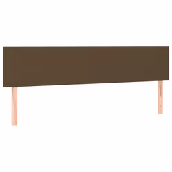 VidaXL 345827, Marron foncé, Polyester, Bois, 1800 mm, 78 cm, 88 cm, 50 mm