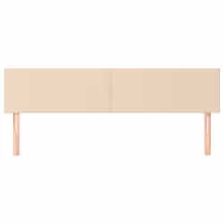 VidaXL 345829 tête de lit et pied de lit Crème