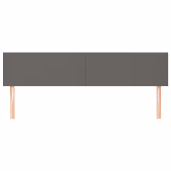 VidaXL 345836 tête de lit et pied de lit Gris