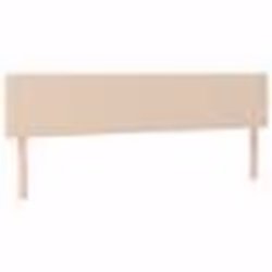 vidaXL Têtes de lit 2 pcs Cappuccino 90x5x78/88 cm Similicuir