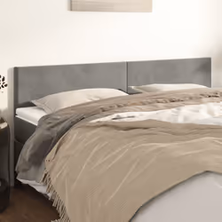 VidaXL 345838 tête de lit et pied de lit Gris clair