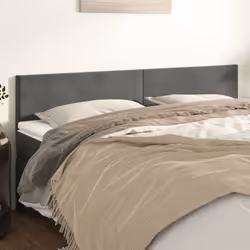 VidaXL 345839 tête de lit et pied de lit Gris foncé