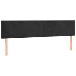 VidaXL 345840 tête de lit et pied de lit Noir