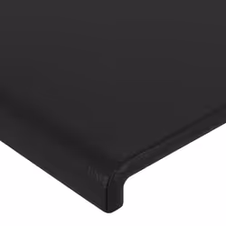 VidaXL 345852 tête de lit et pied de lit Noir