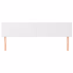VidaXL 345853 tête de lit et pied de lit Blanc